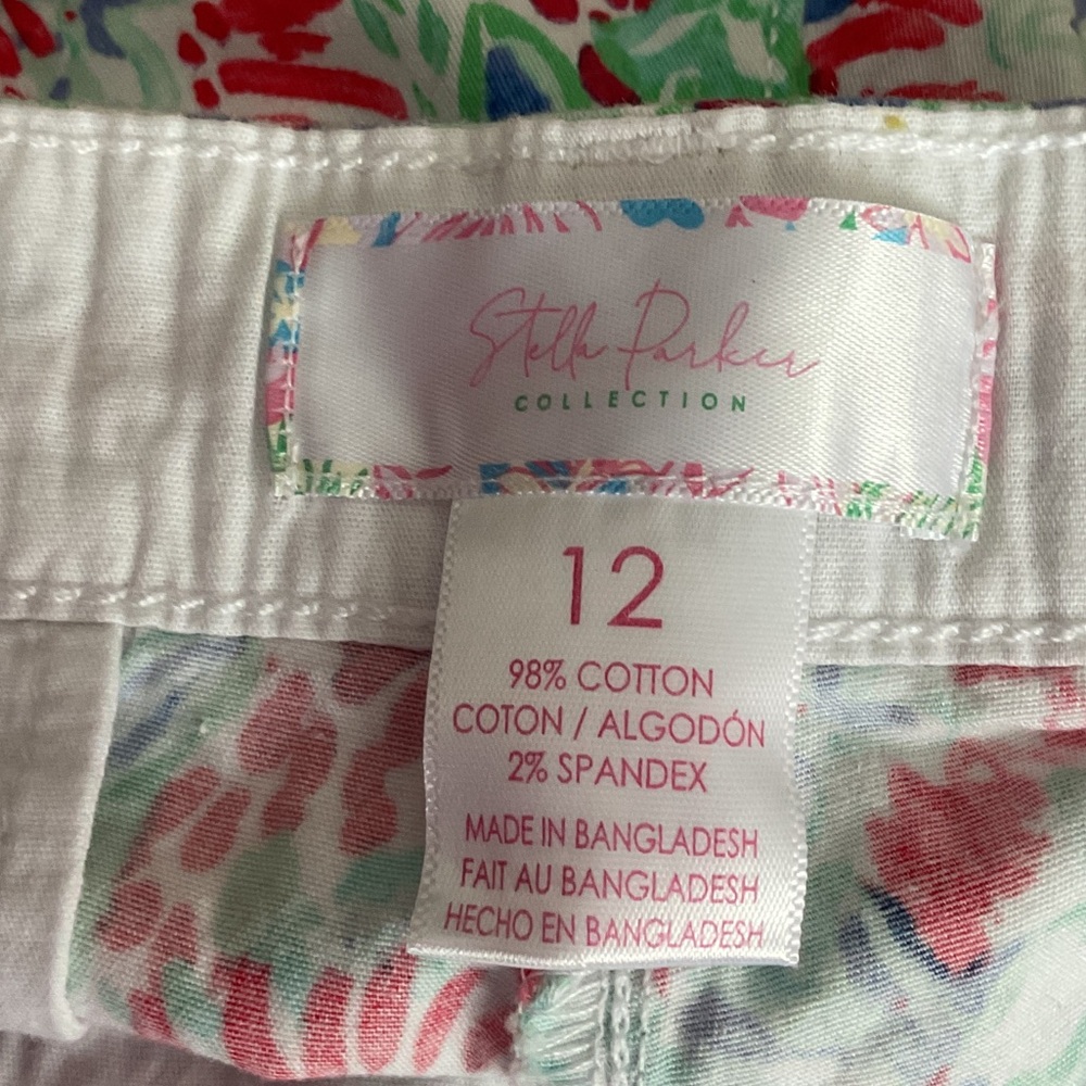Stella Parker Women's Floral Print Shorts SZ 12 NWT - Picture 11 of 11
